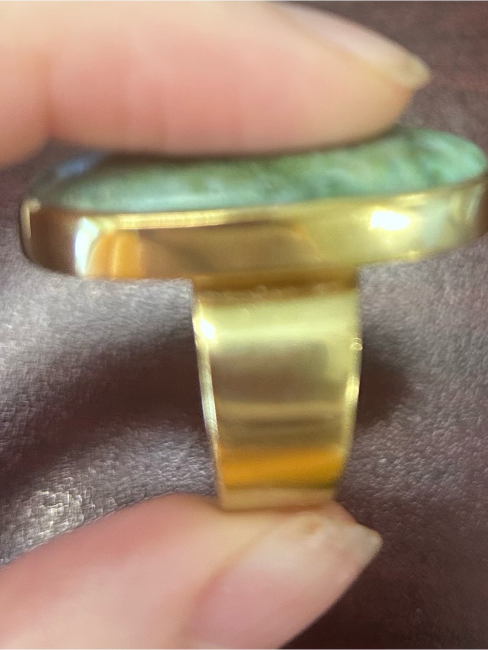 Anna Beck Turquoise Ring Size 8 - Picture 3 of 4